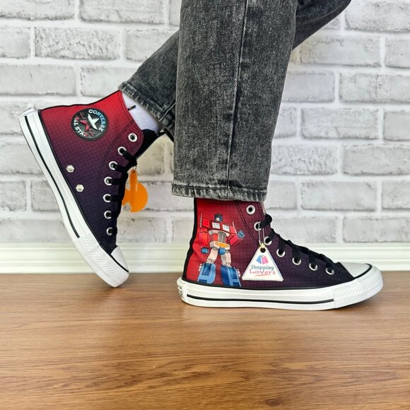 ⭐Converse Transformers 7 Womens Sneakers 40th Anniversary Autobots Shoes A11659C - Picture 3 of 14